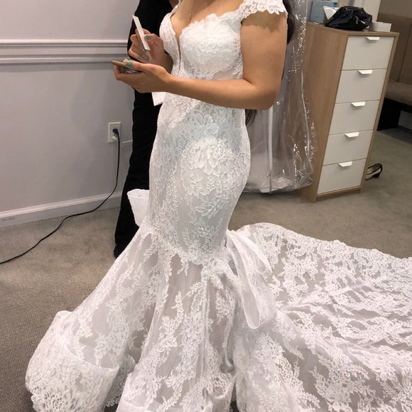 PNINA TORNAI WEDDING DRESS - Picture 3 of 8